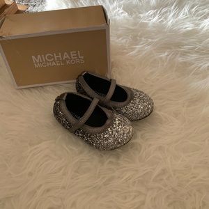 Michael Kors toddler girls strap shoes